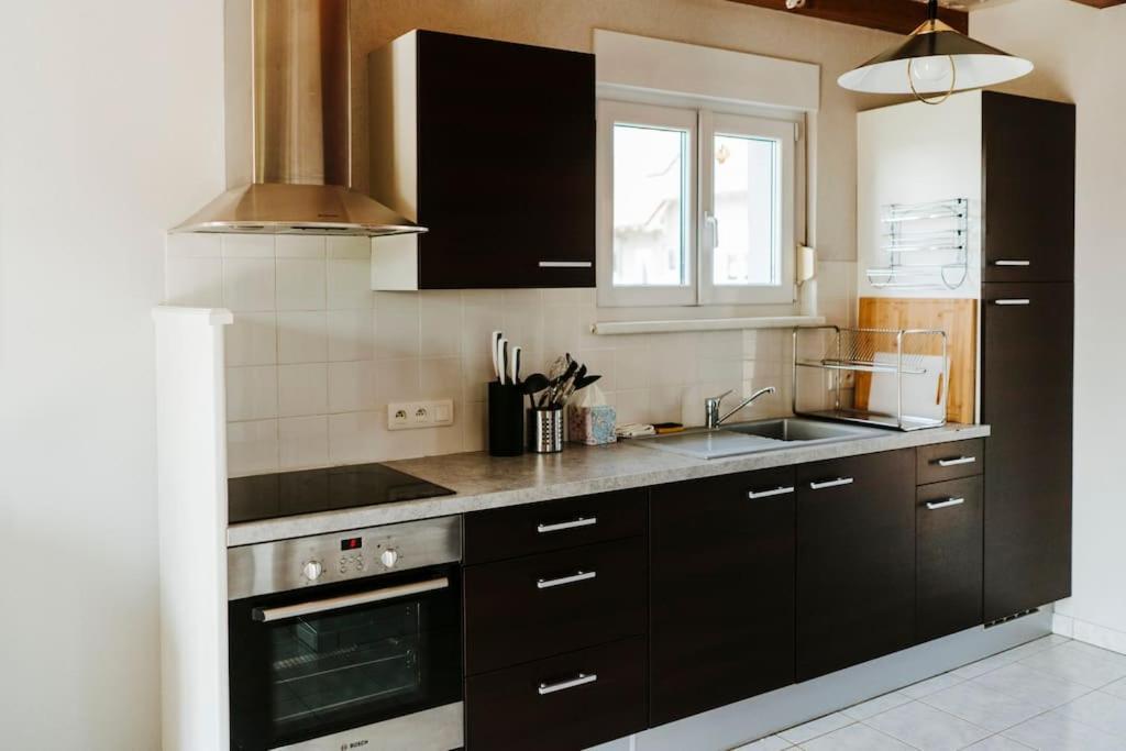 Maison A La Campagne 6 Personnes Zutzendorf Extérieur photo